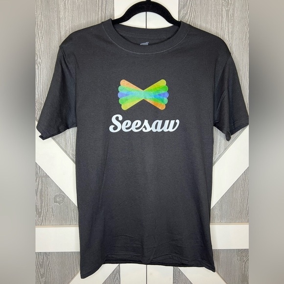 BAG032. NEW Seesaw Heavyweight Tee Small - Picture 1 of 4